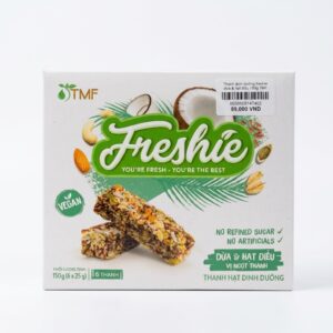 Thanh dinh dưỡng freshie dừa &hạt điều 150g TMF
