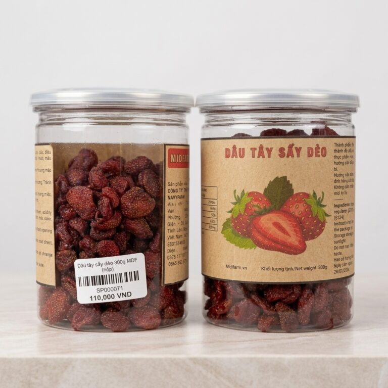Dâu tây sấy dẻo 300g MDF