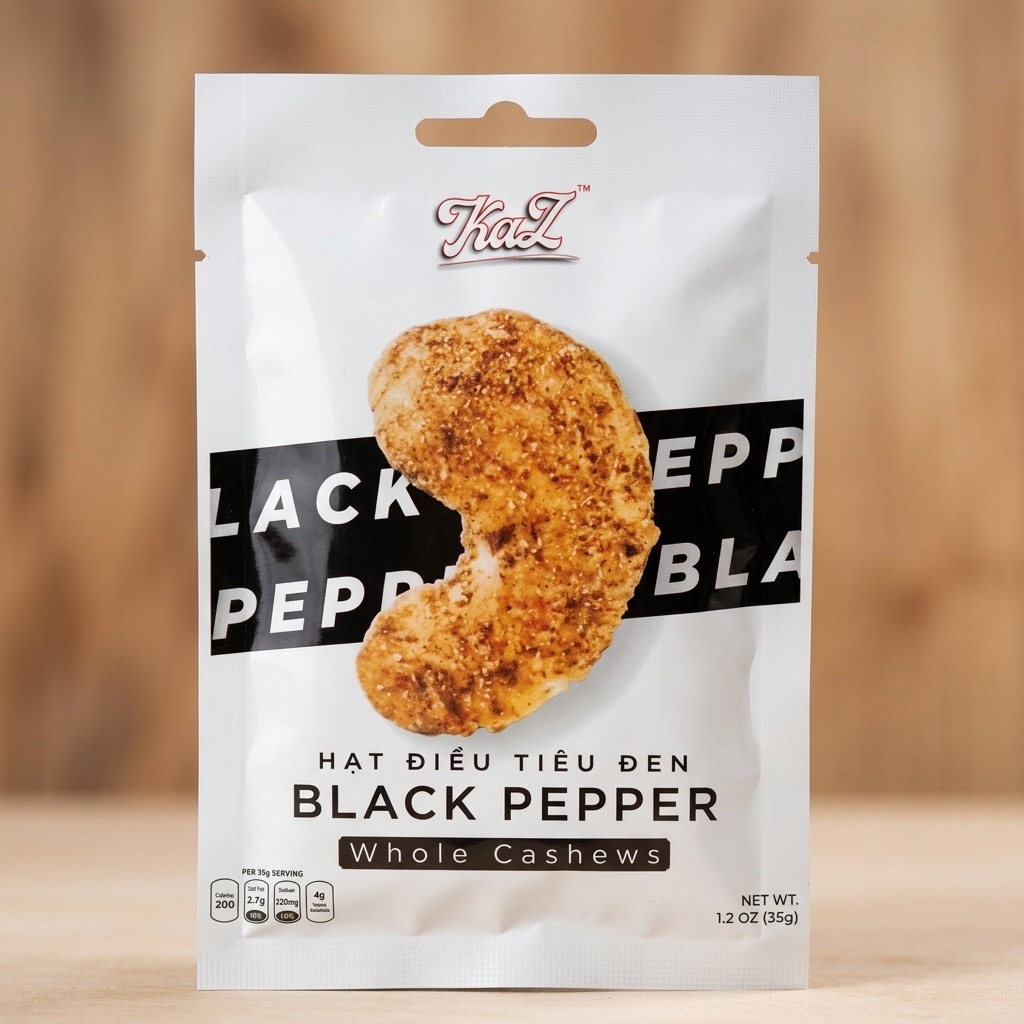 Hạt điều tiêu đen 35g fsp KAZ
