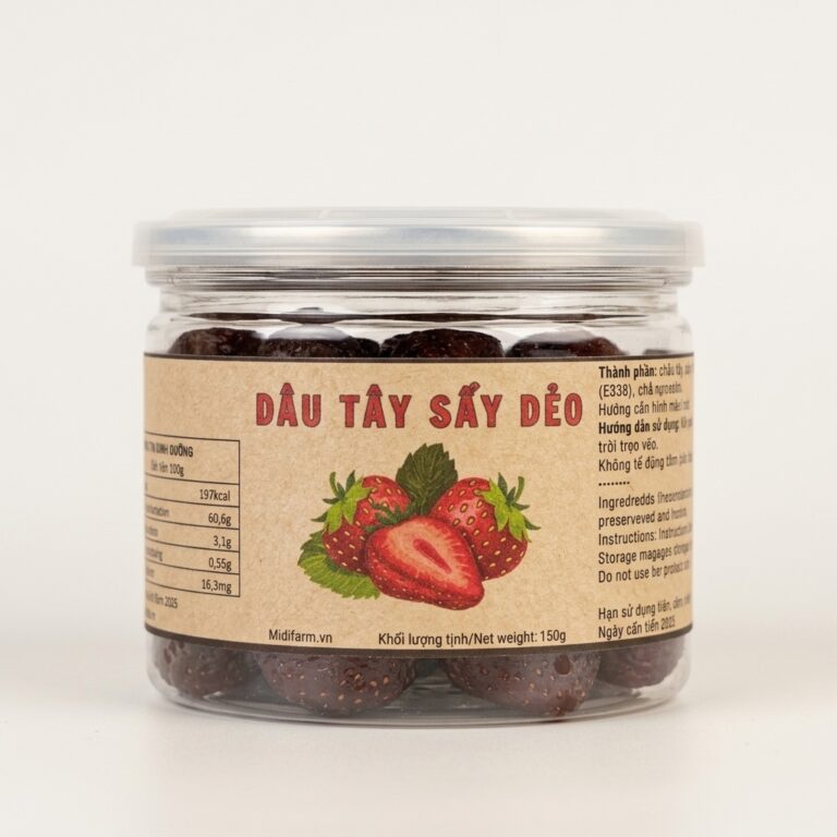 Dâu tây sấy dẻo 150g MDF