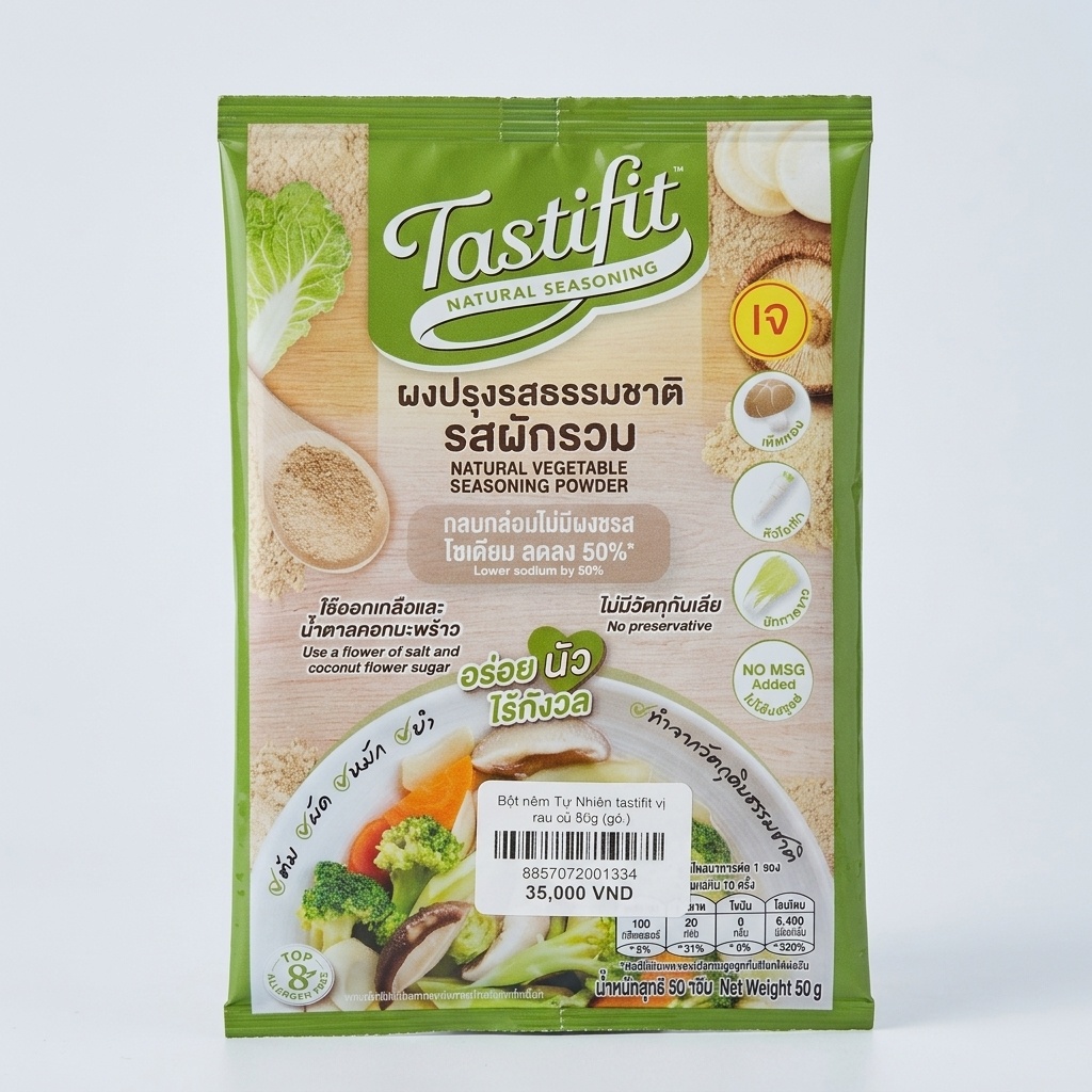 Bột nêm Tự Nhiên tastifit vị rau củ 50g