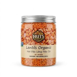 Hạt đậu lăng hữu cơ Nuts 500g