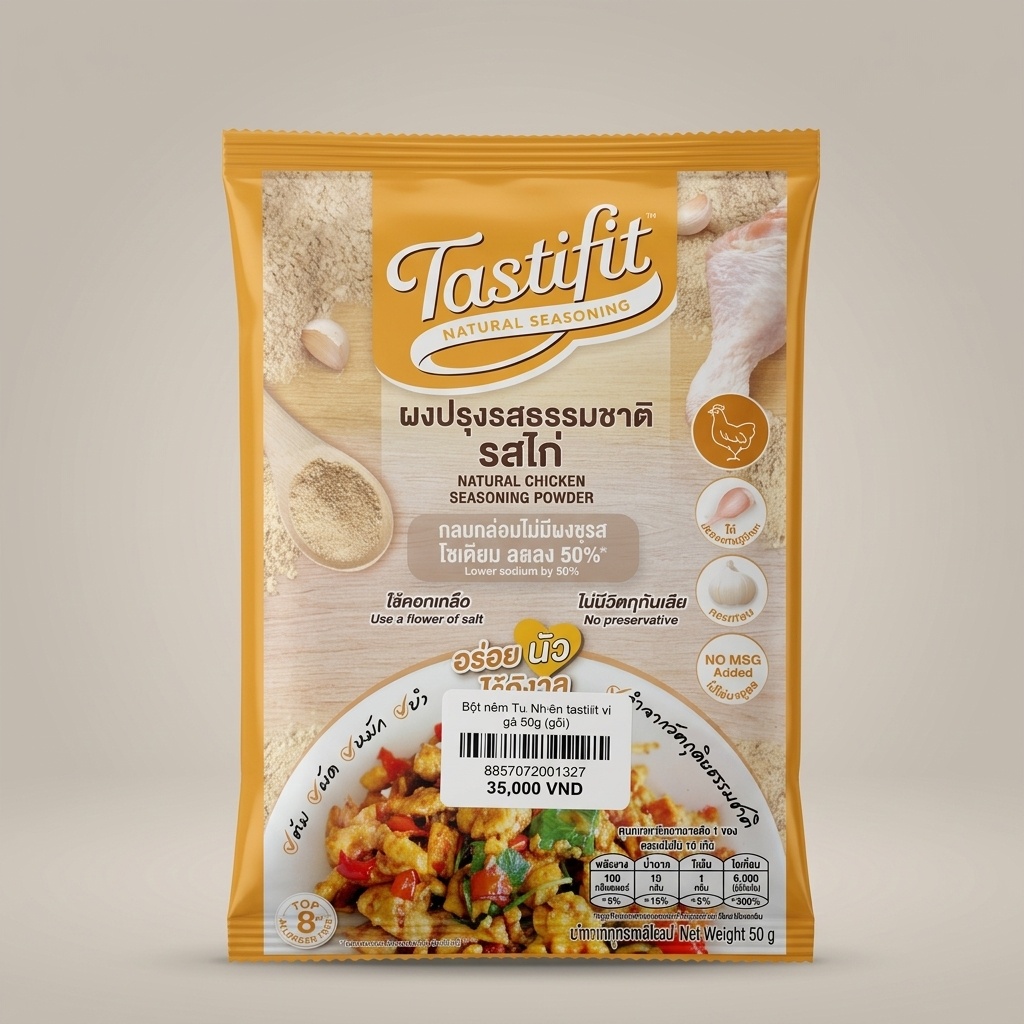 Bột nêm Tự Nhiên tastifit vị gà 50g
