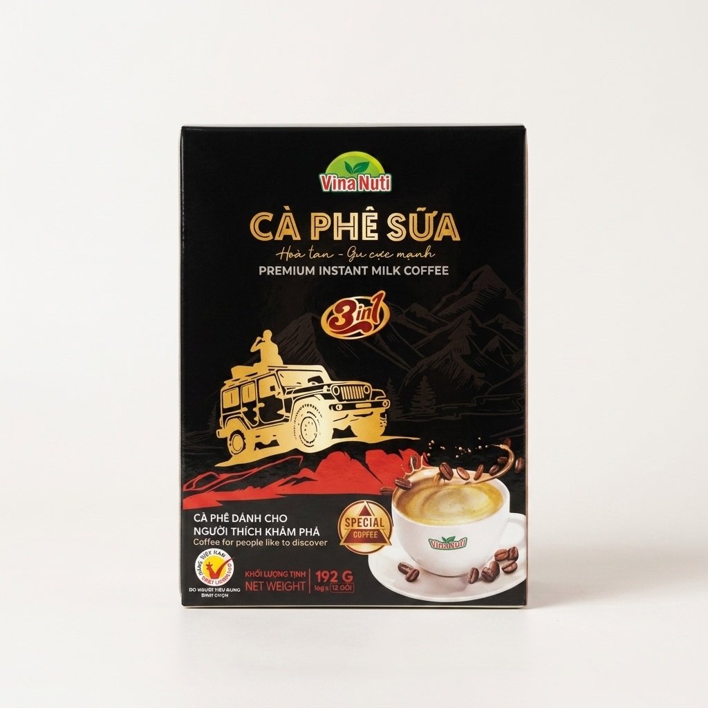 Cà phê sữa 192g Vinanuti