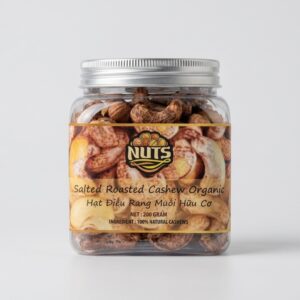 Hạt điều rang muối hữu cơ Nuts