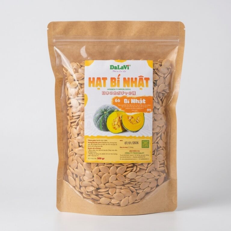 Hạt bí Nhật Bản 500g Dalavi