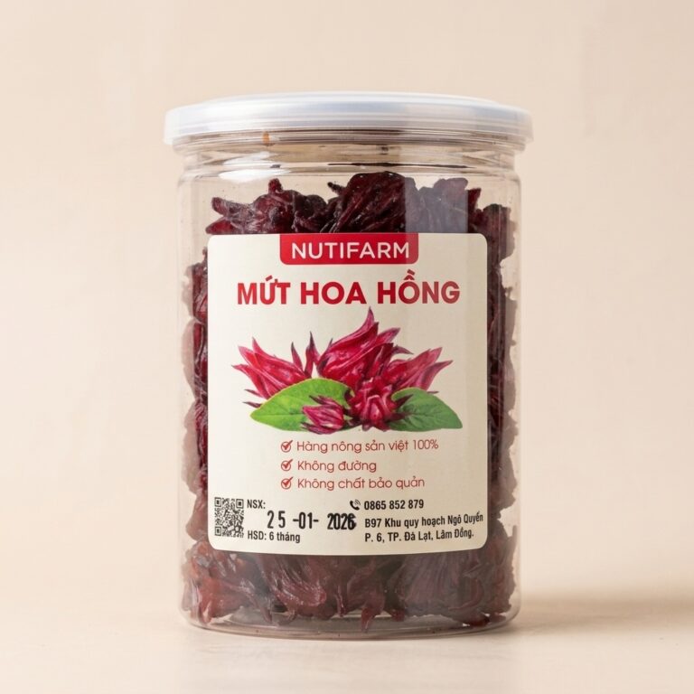 Mứt hoa hồng atiso đỏ 250g MDF