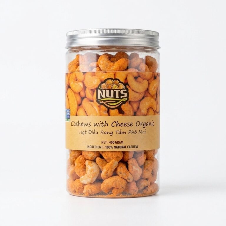 Hạt điều rang tẩm phô mai Nuts 400g