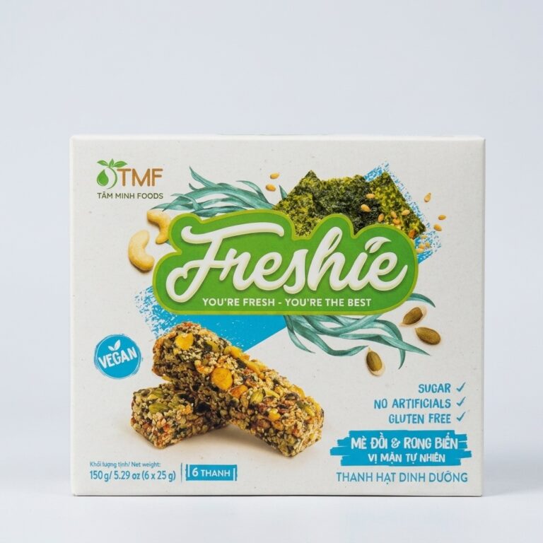 Thanh hạt dinh dưỡng mè đồi & rong biển 150g TMF