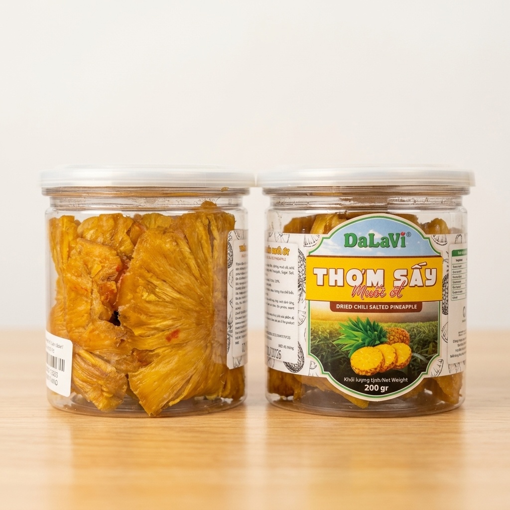 Thơm sấy Đà Lạt dalavi 200g