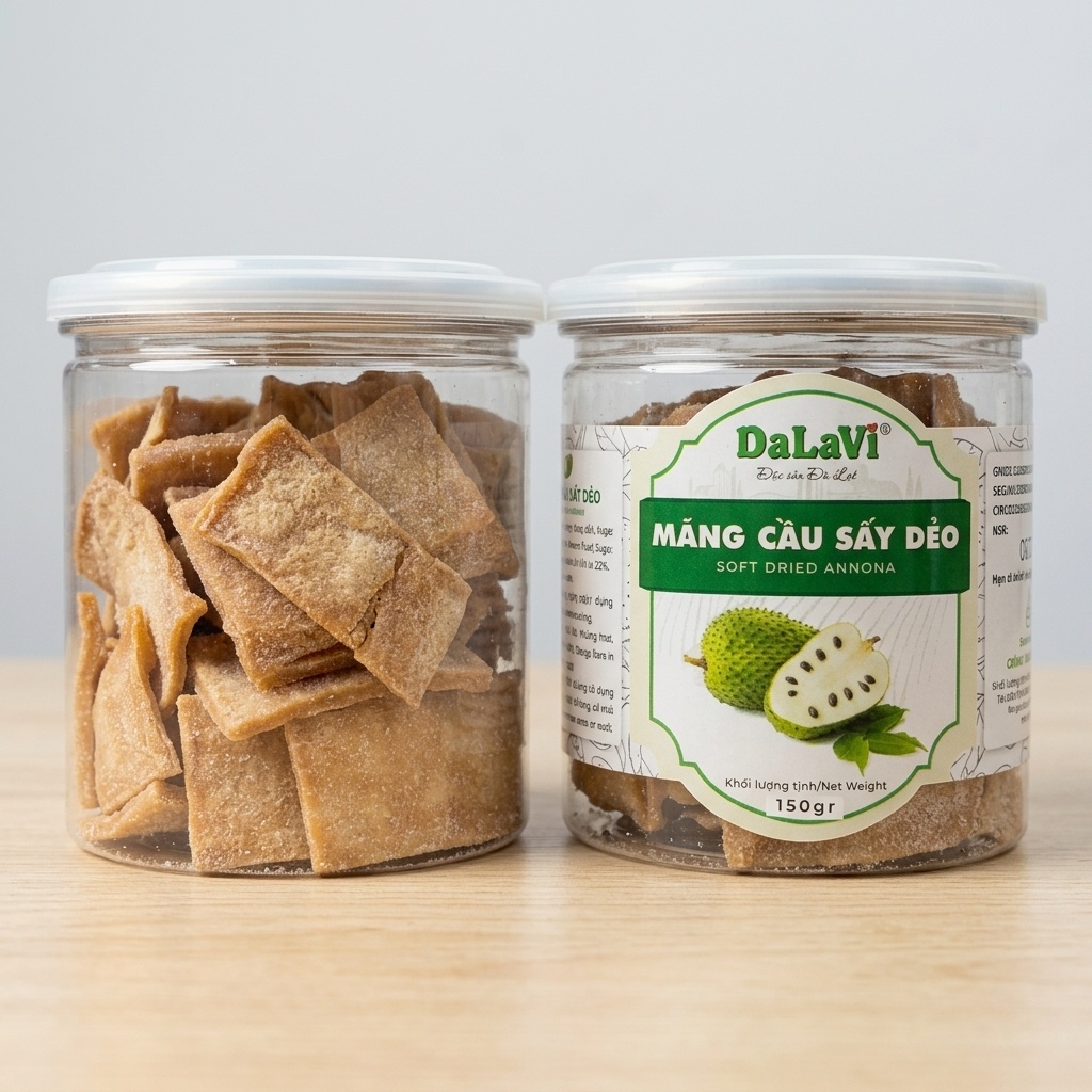 Mãng cầu sấy dẻo dalavi 150g