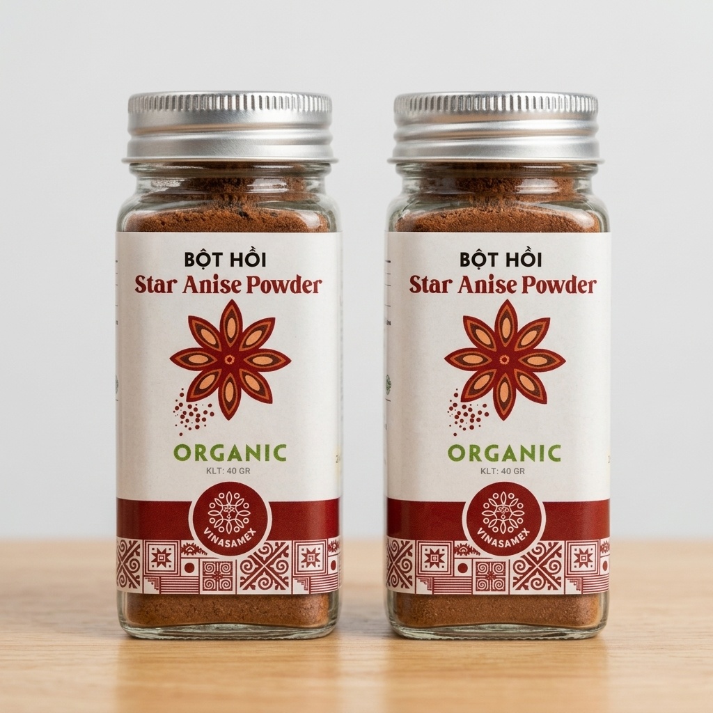 Bột hồi hữu cơ Vinasamex 40g