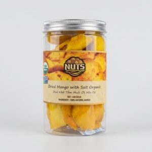 Xoài khô tẩm muối ớt hữu cơ Nuts