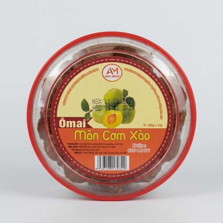 Ô mai mận cơm xào Minh Anh 180g