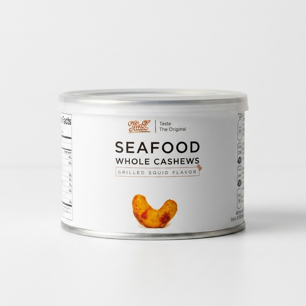 Hạt điều hải sản tỏi ớt fsp 100g KAZ