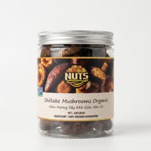 Nấm hương sấy khô giòn hữu cơ 200g