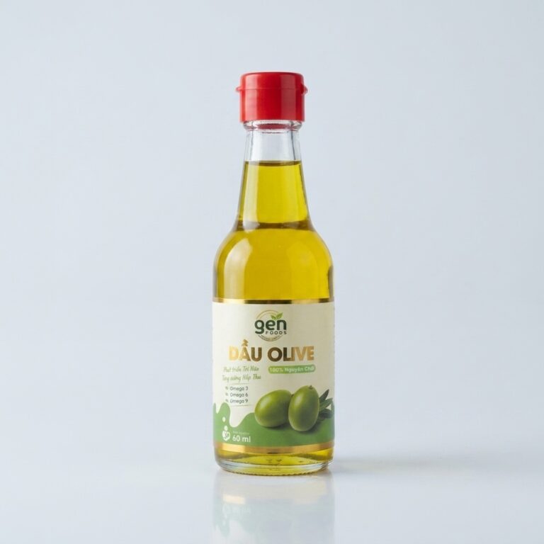 Dầu olive gen food 60ml Huy Hùng