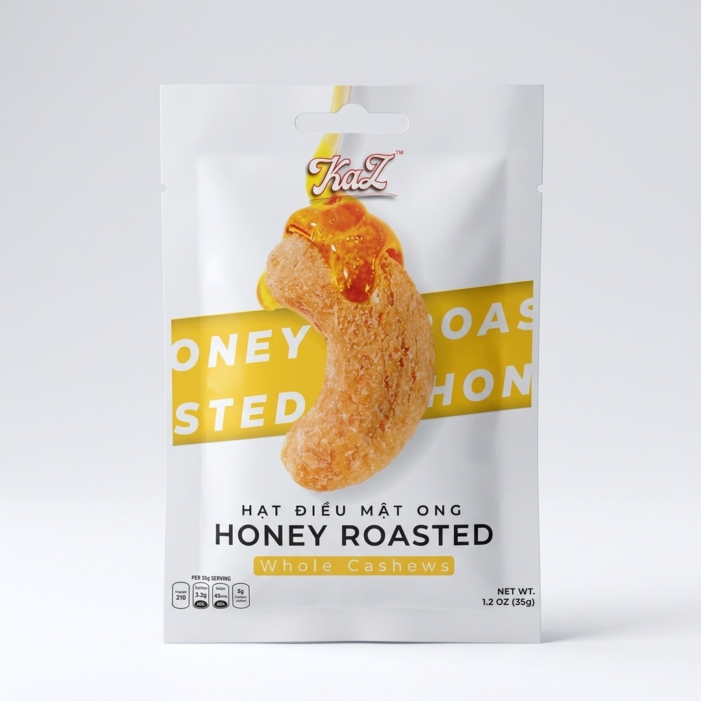 Hạt điều kazori vị mật ong 35g KAZ