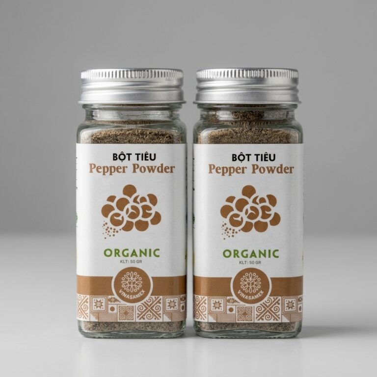 Bột tiêu hữu cơ Vinasamex 50g