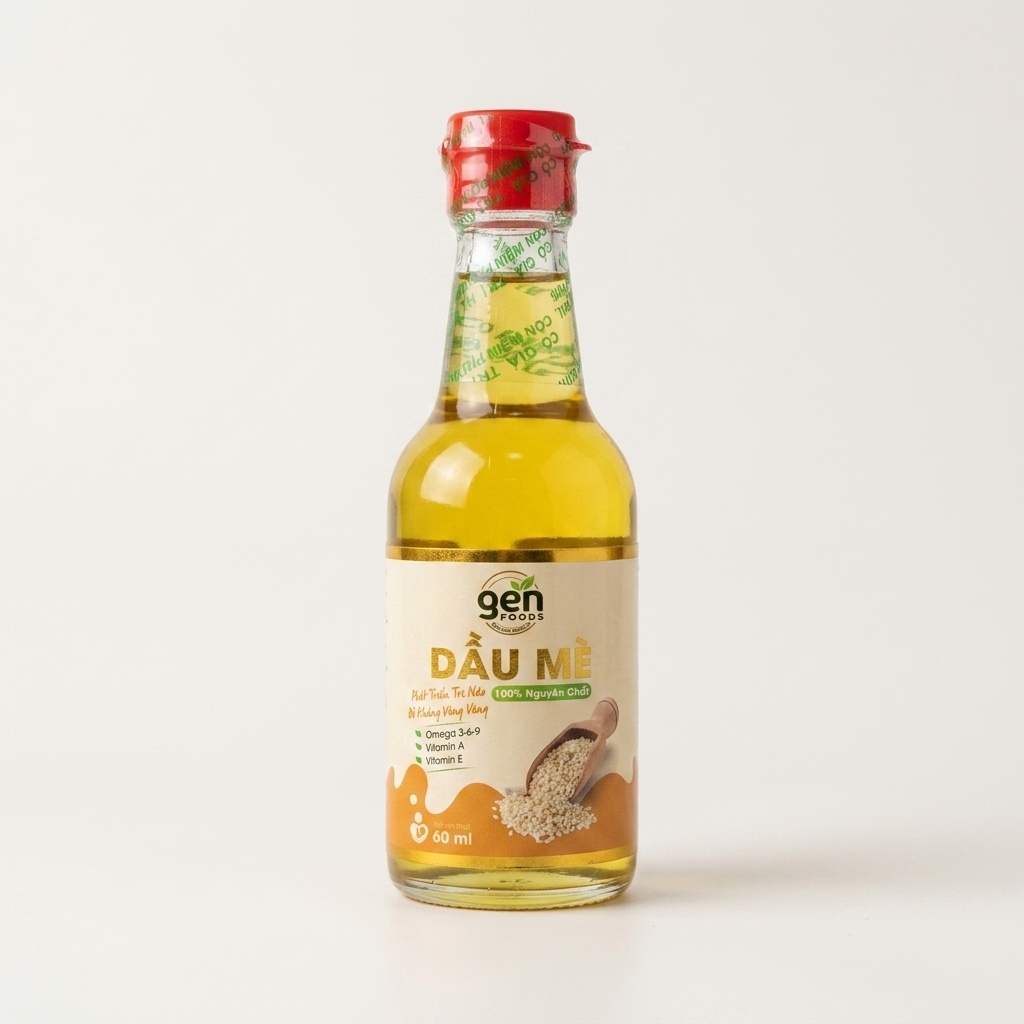 Dầu mè gen 60ml gen foods Huy Hùng