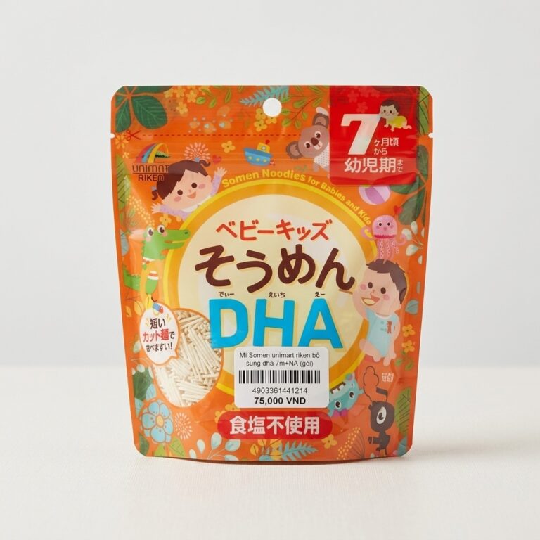 Mì Somen unimart riken bổ sung dha 7m+NA