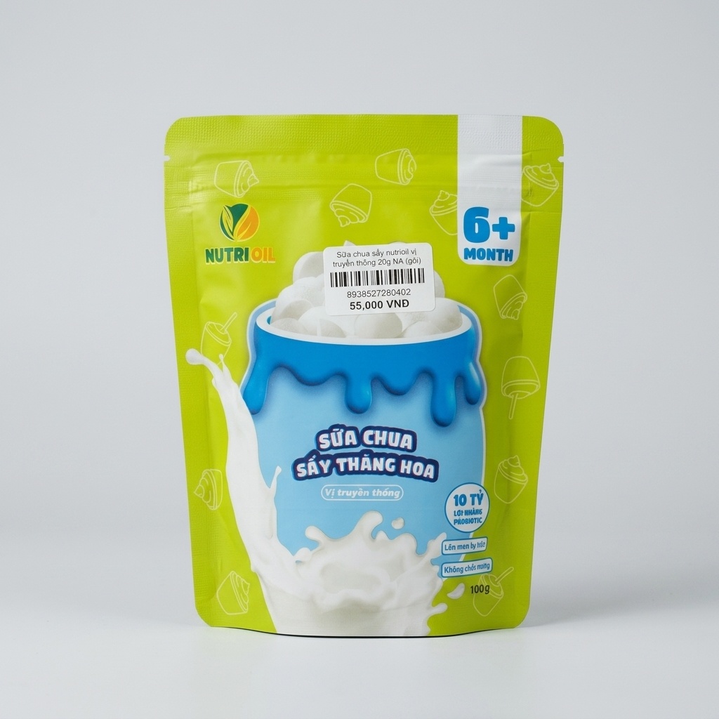Sữa chua sấy nutrioil vị truyền thống 20g NA