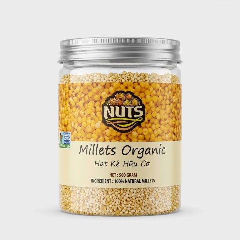 Hạt kê hữu cơ Nuts 500g