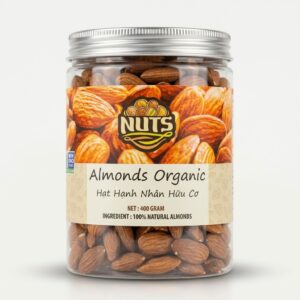 Hạt hạnh nhân hữu cơ Nuts