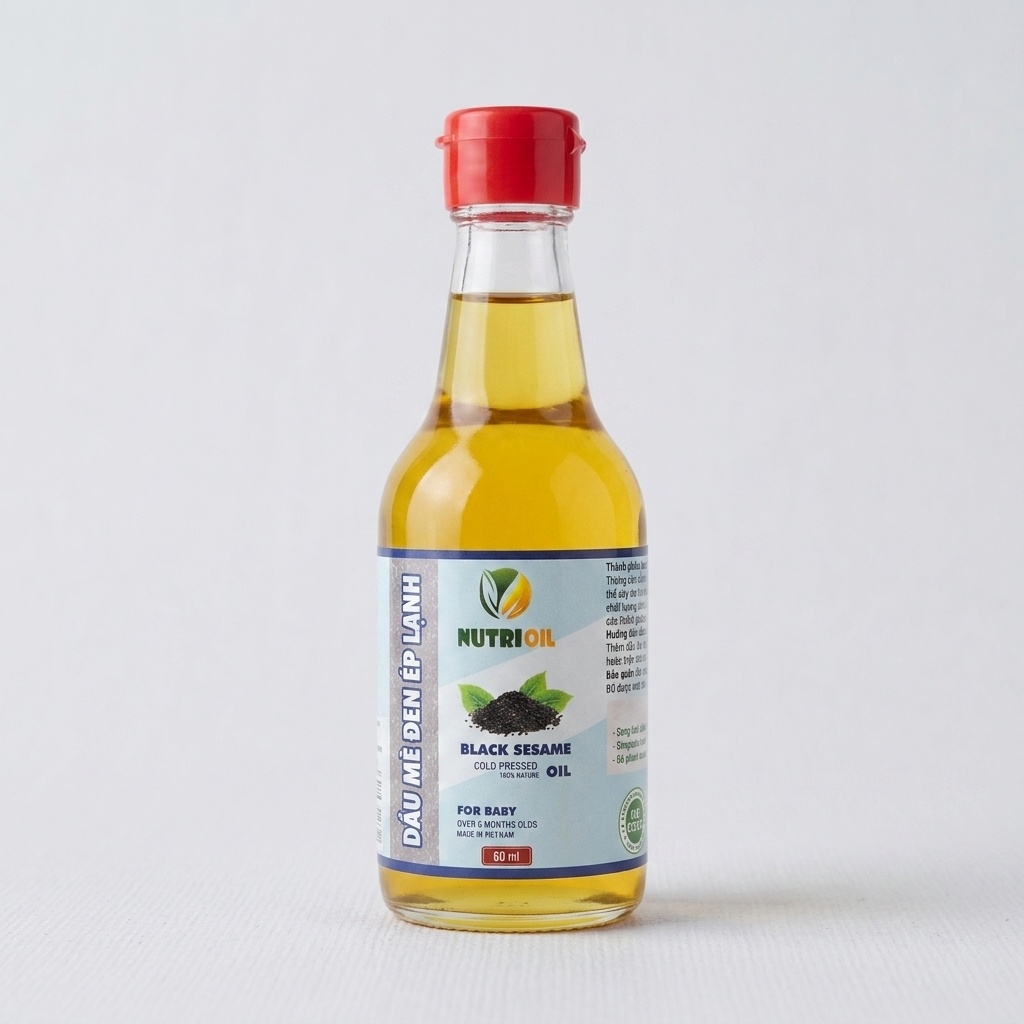 Dầu mè đen ép lạnh 60ml
