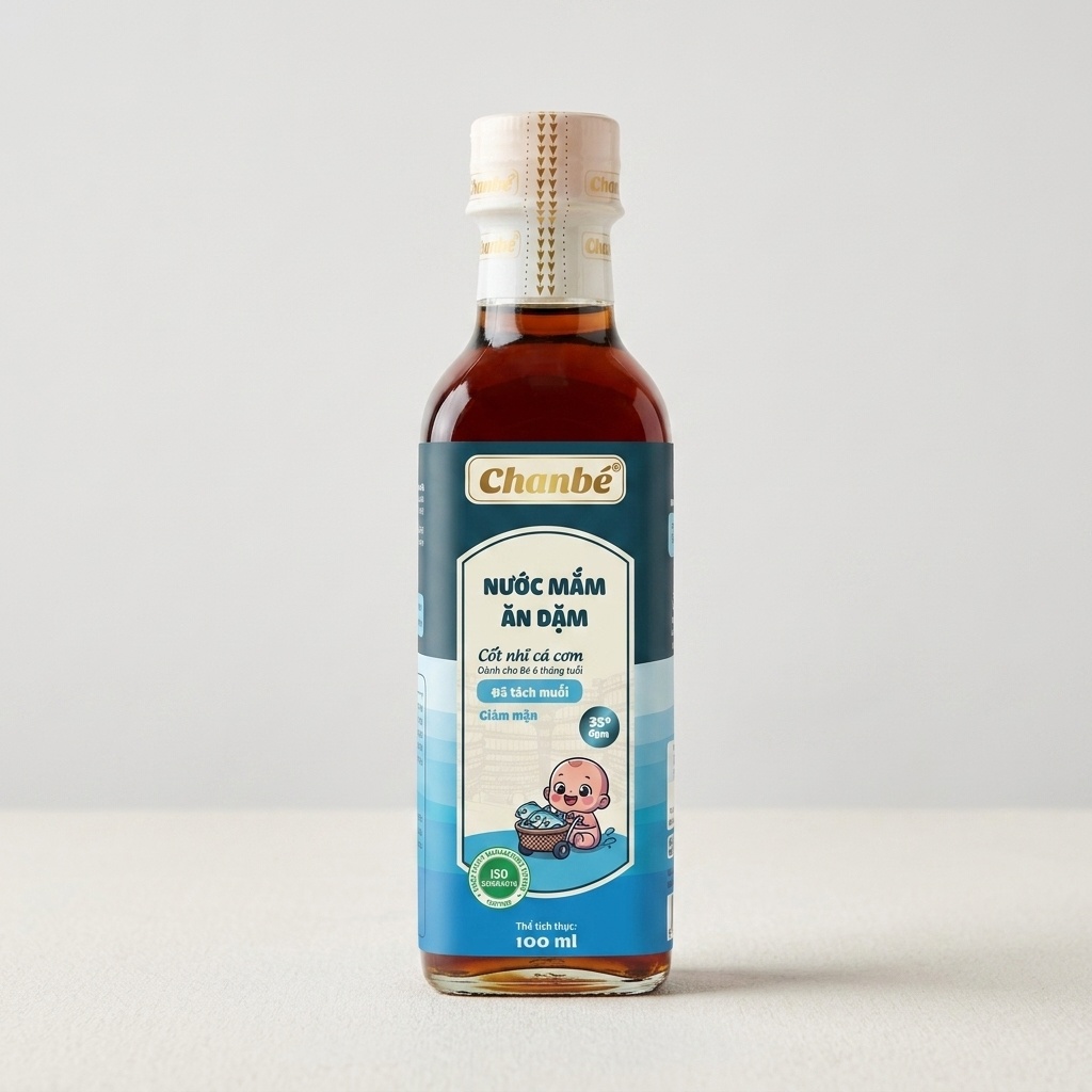 Nước mắm cốt nhĩ cá cơm chanbé 100ml