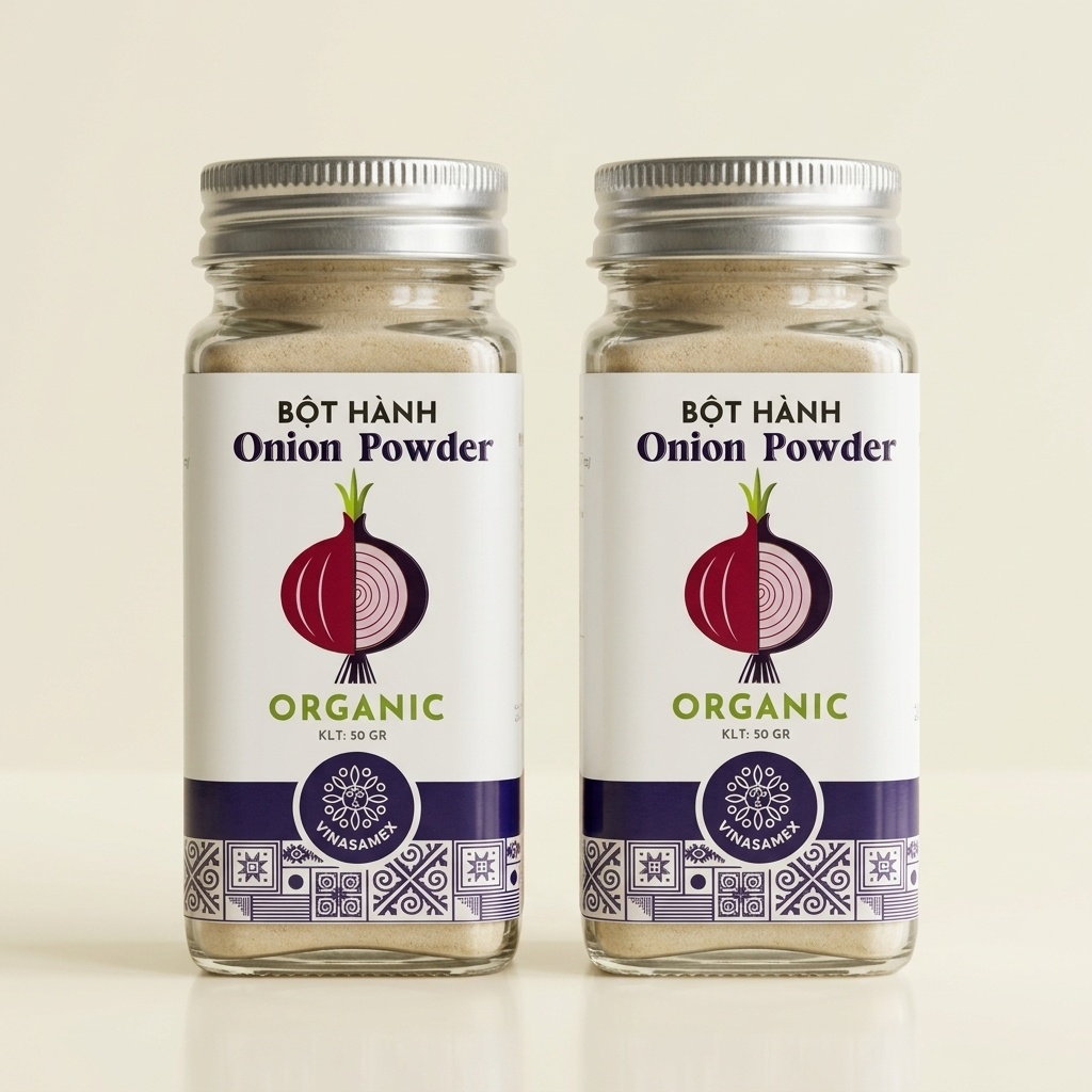 Bột hành hữu cơ Vinasamex 50g