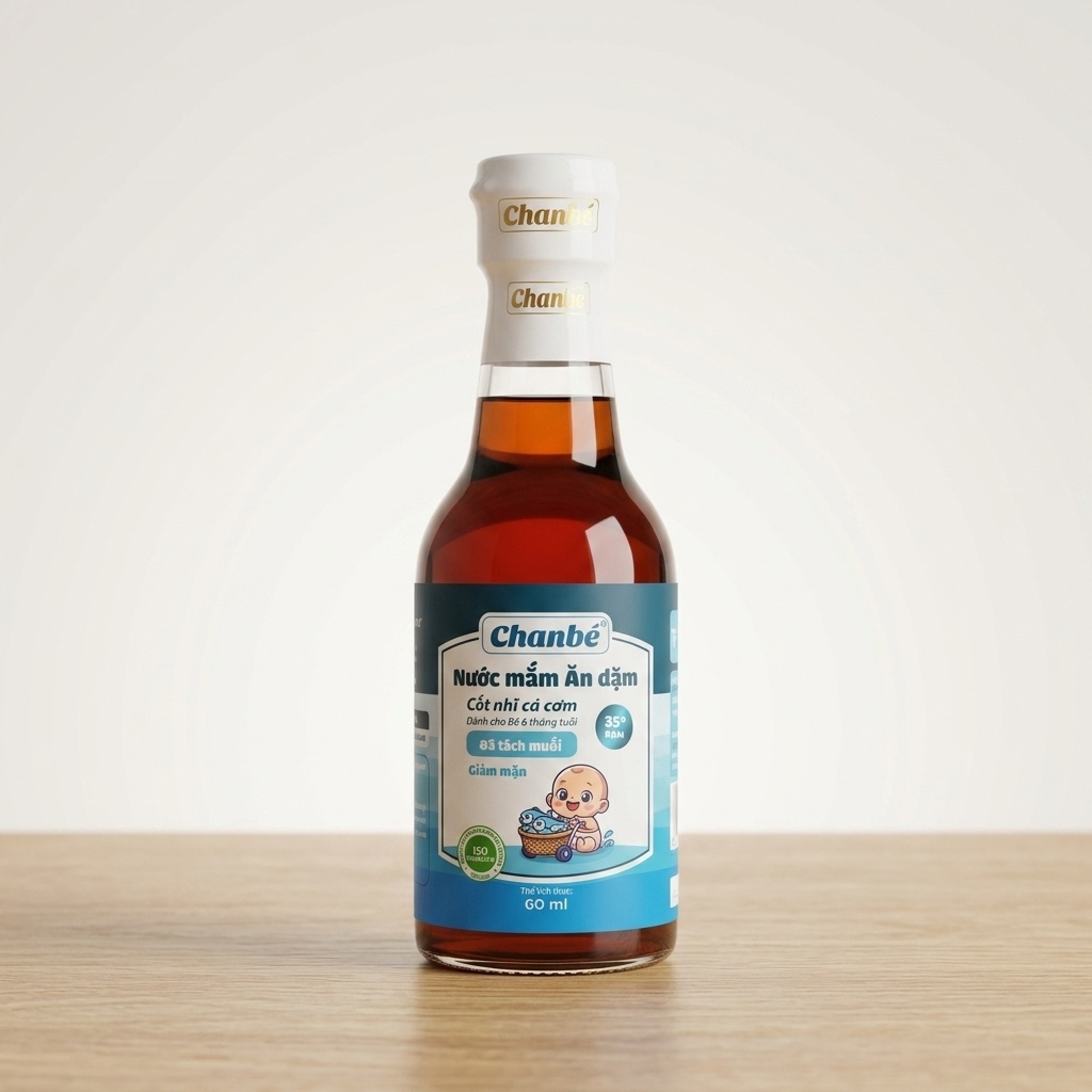 Nước mắm ăn dặm chanbe 60ml