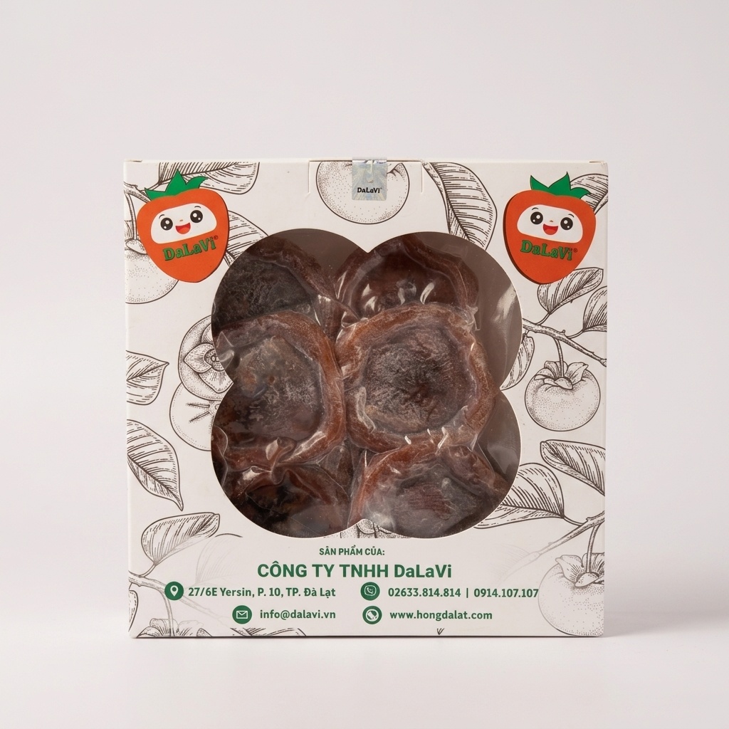 Hồng sấy dẻo trái 250g