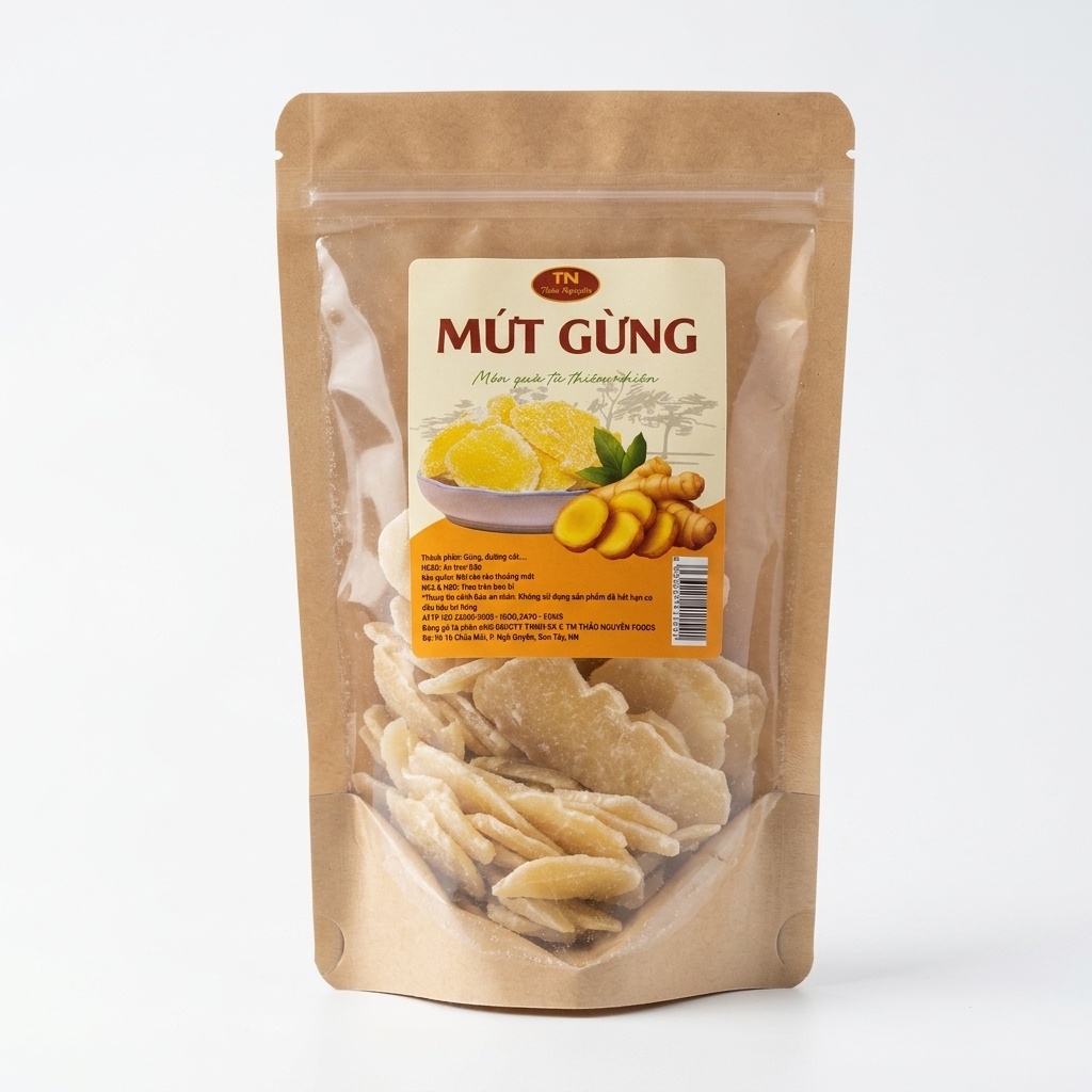 Mứt gừng thảo nguyên 200g