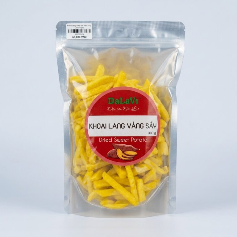 Khoai lang vàng sợi sấy 300g Dalavi