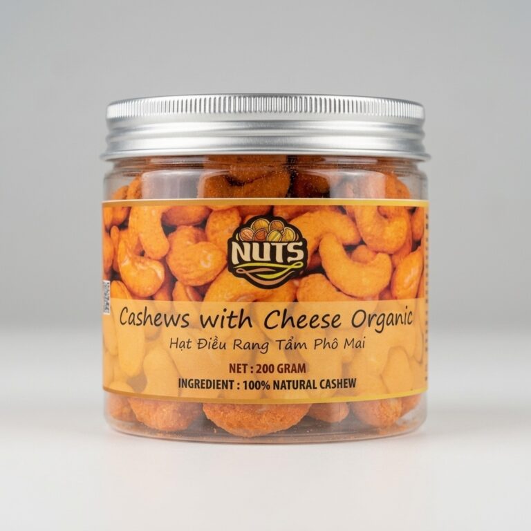 Hạt điều rang tẩm phô mai Nuts200g