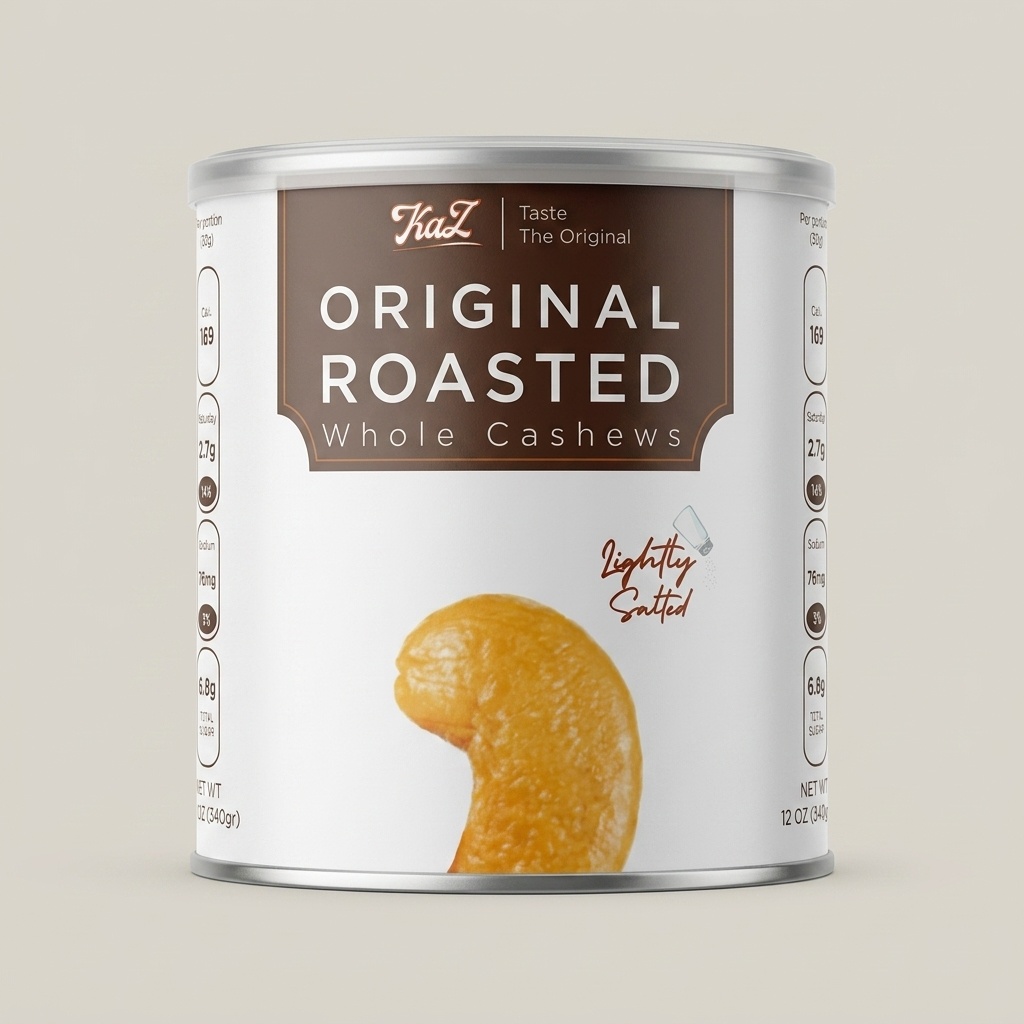 Hạt điều nguyên bản KAZ 340g