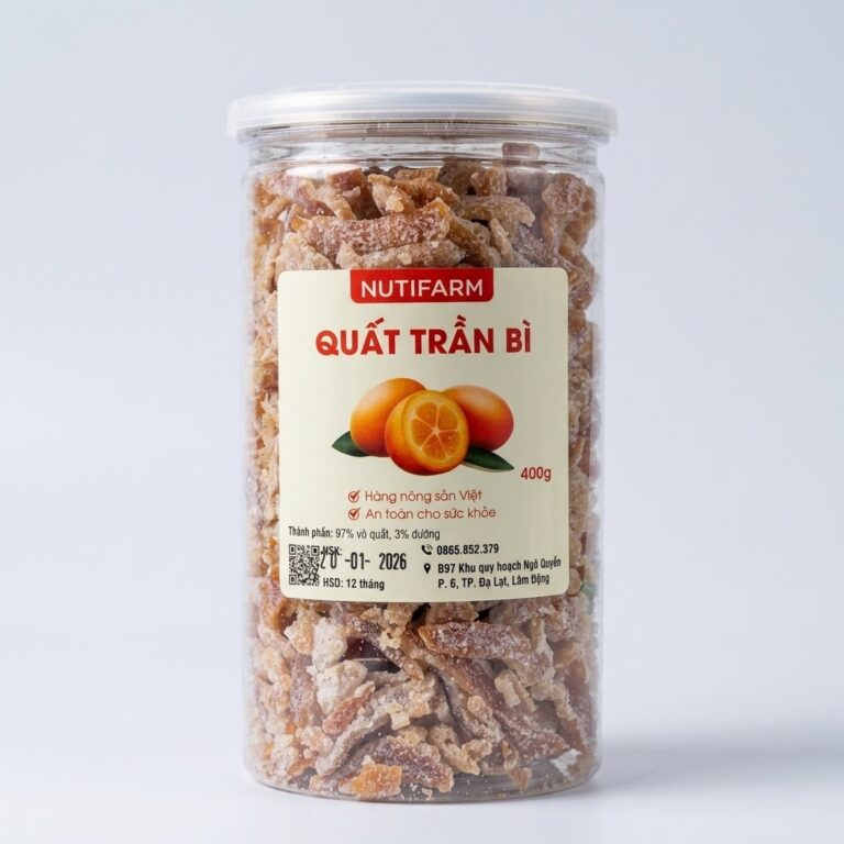 Trần bì xí muội sấy khô 400g MDF