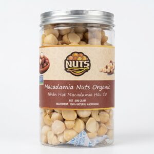 Nhân hạt Macadamia hữu cơ Nuts 400g