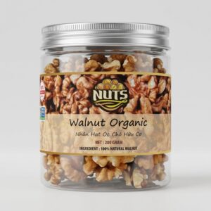 Nhân hạt óc chó hữu cơ 200g