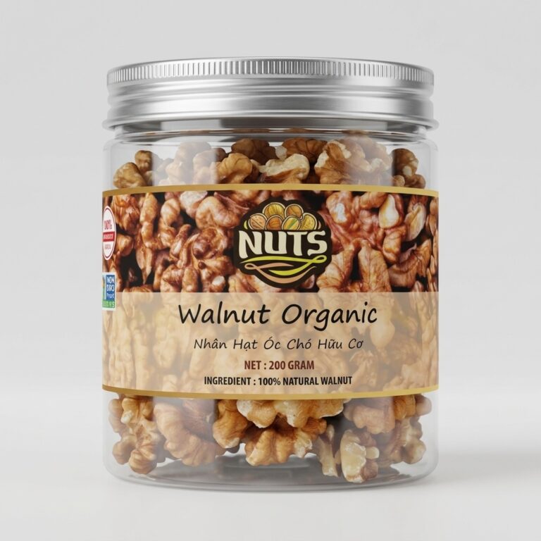 Nhân hạt óc chó hữu cơ 200g