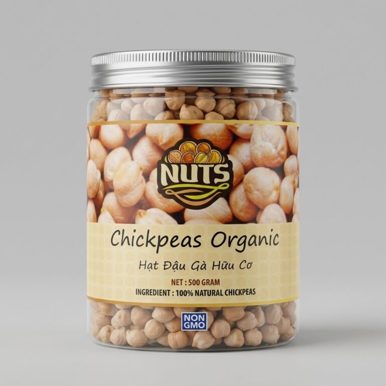 Hạt đậu gà hữu cơ Nuts 500g