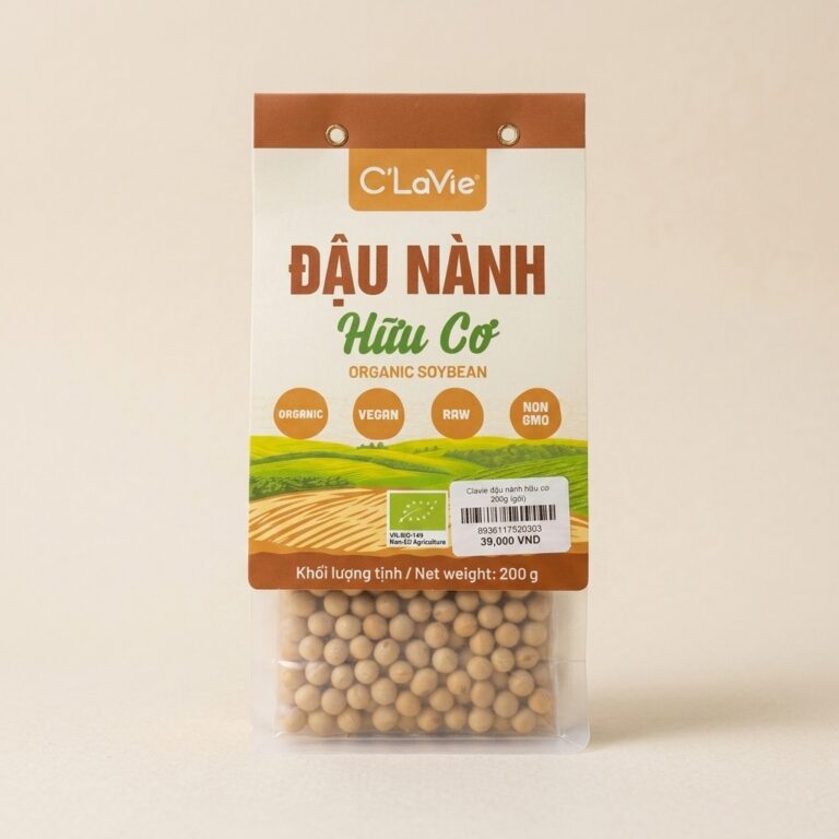 Clavie đậu nành hữu cơ 200g