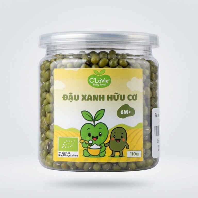 Đậu xanh hữu cơ C'LaVie 110g