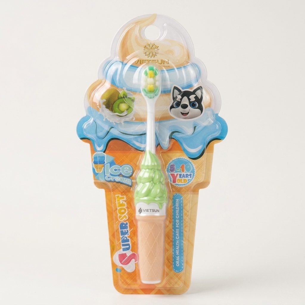 Bàn chải đánh răng trẻ em Ice cream NA