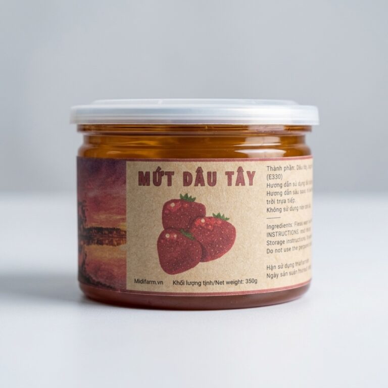 Mứt dâu tây Đà Lạt 350g MDF
