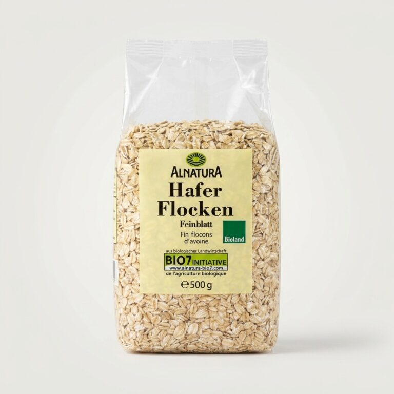 Yến mạch Hafer Flocken 500g Nuts( cán nguyên hạt)