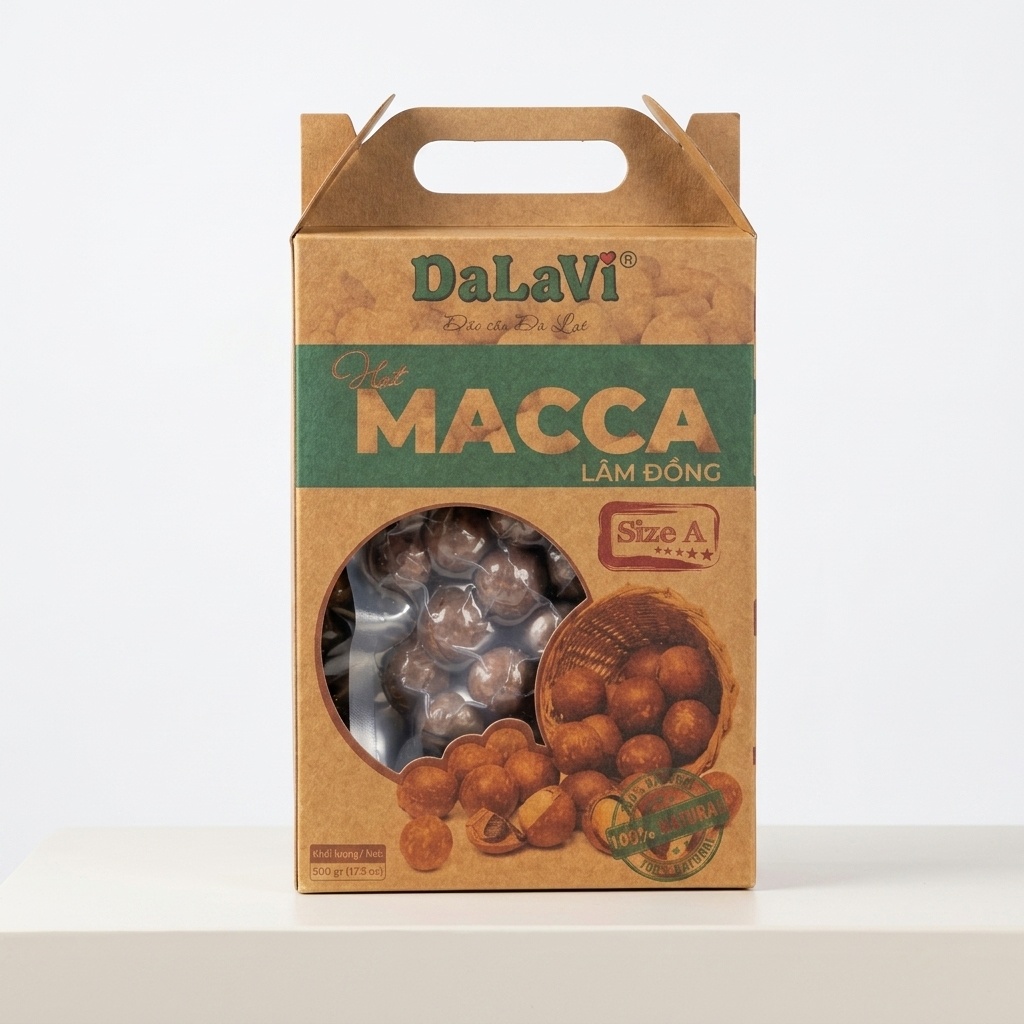 Hạt Macca size A Dalavi 500g